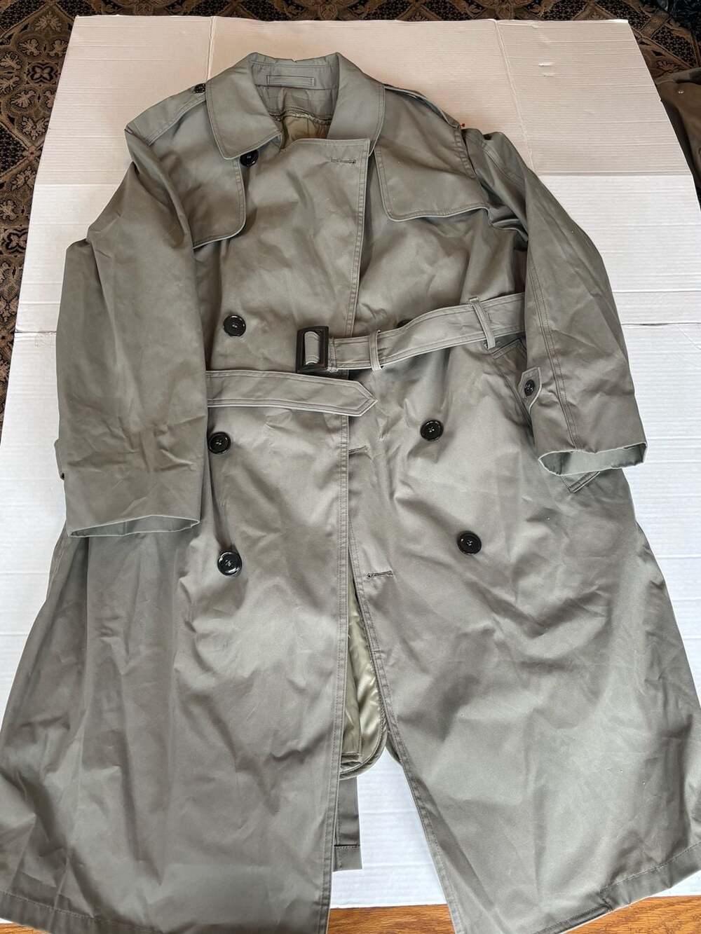 Valor Collection US Marine Corps All Weather Trench Coat Men's 42S